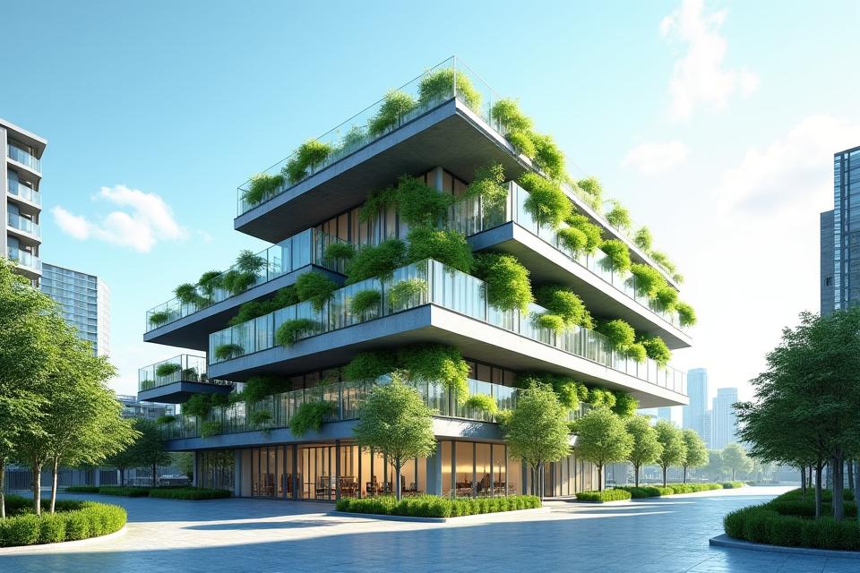 Sustainable green building and urban development